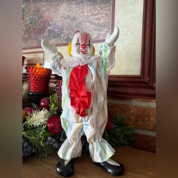 ❤️ Rare Vintage 1985 Porcelain Dynasty Clown Bozo The Clown - Picture 6 of 8